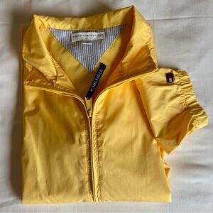 Tommy Hilfiger Yellow Golf Windbreaker Jacket